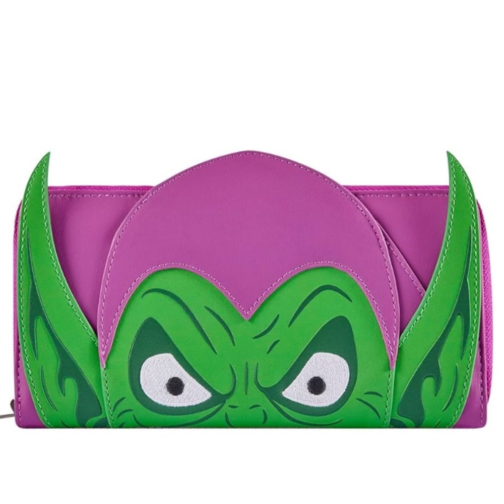 Marvel Disney Green Goblin Loungefly Wallet NWT